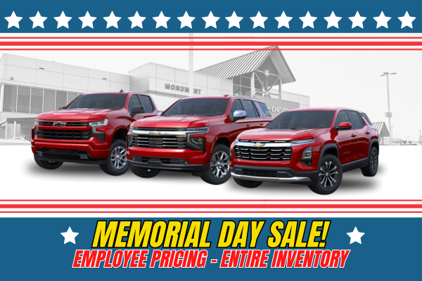 MEMORIAL DAY SALE!