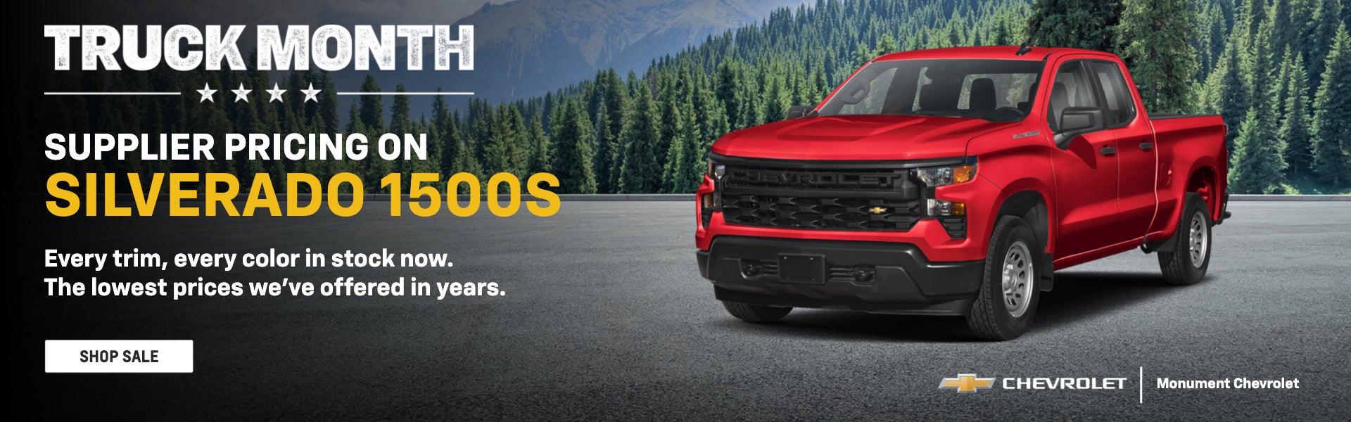Supplier Pricing on Silverado 1500s